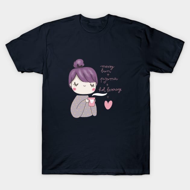 cozy life T-Shirt by violinoviola